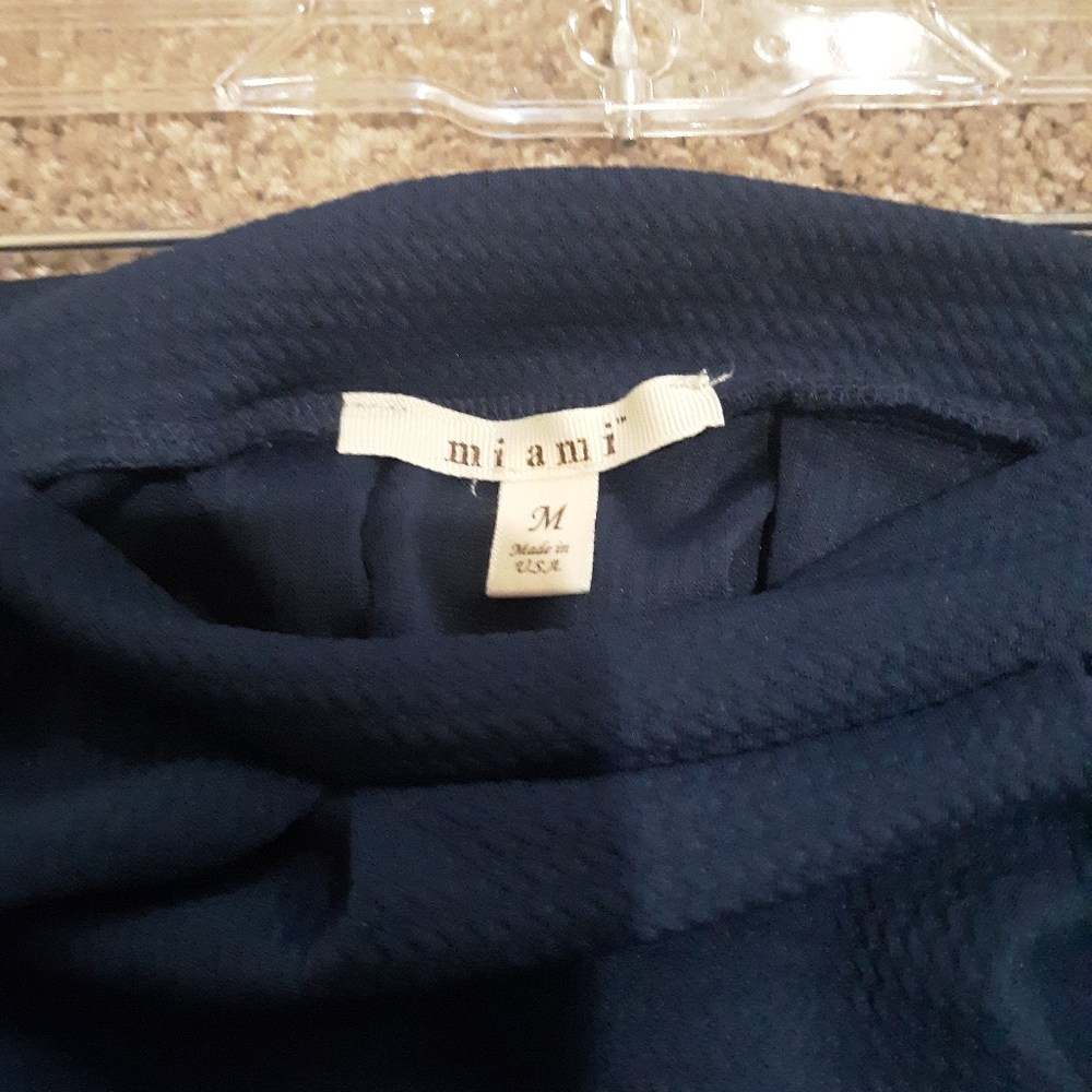 Francesca's M blue skater skirt - Picture 2 of 4